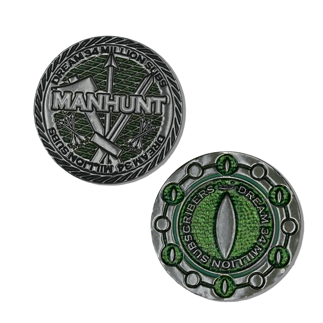 Dream 34 Million Subscribers Coin - Image 3