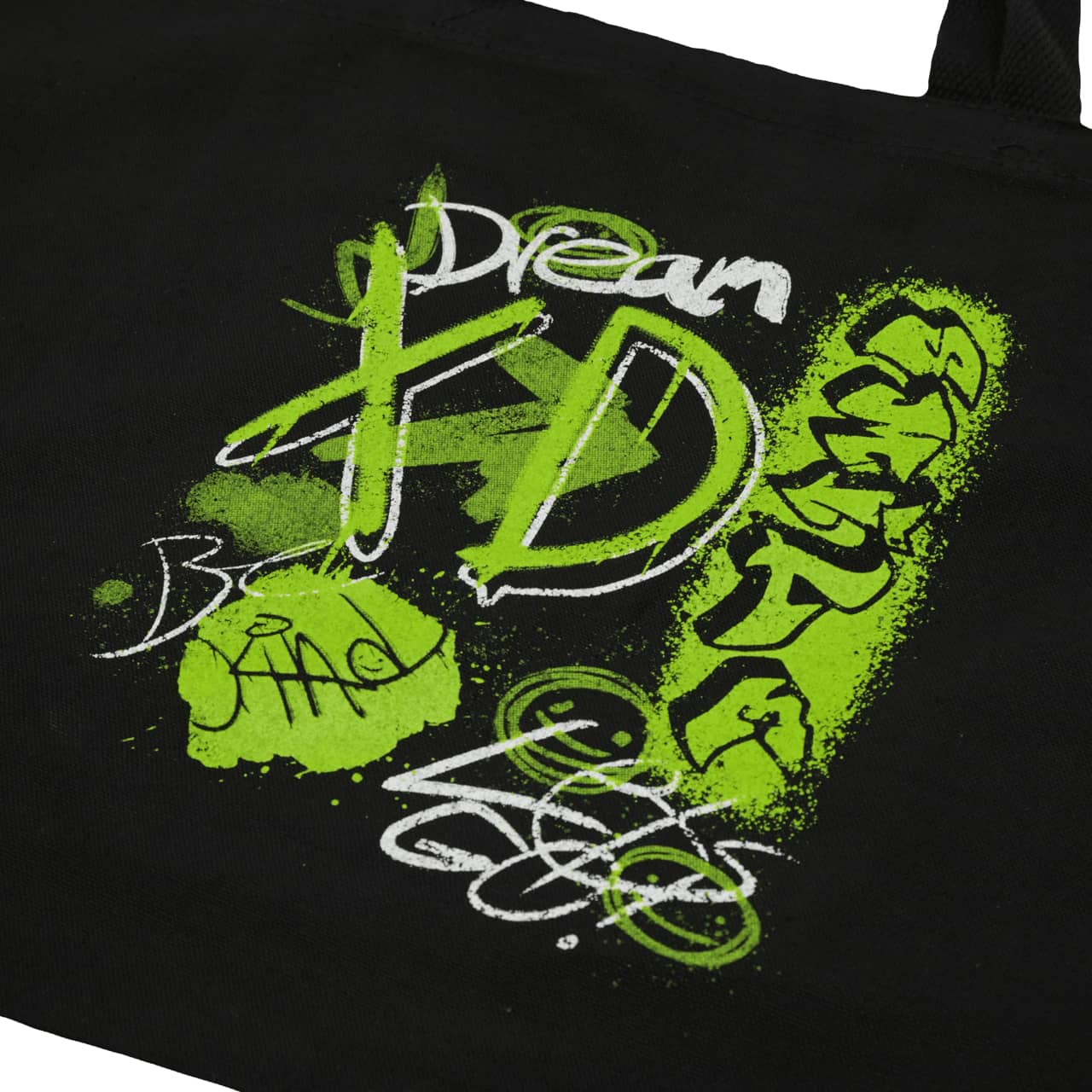 Dream August MEMBERS ONLY Graffiti Tote Bag - Image 3