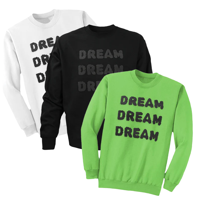 Dream Dream Dream Puff Crewneck Sweatshirt