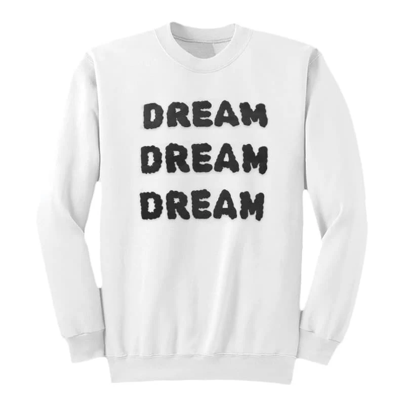 Dream Dream Dream Puff Crewneck Sweatshirt - Image 3