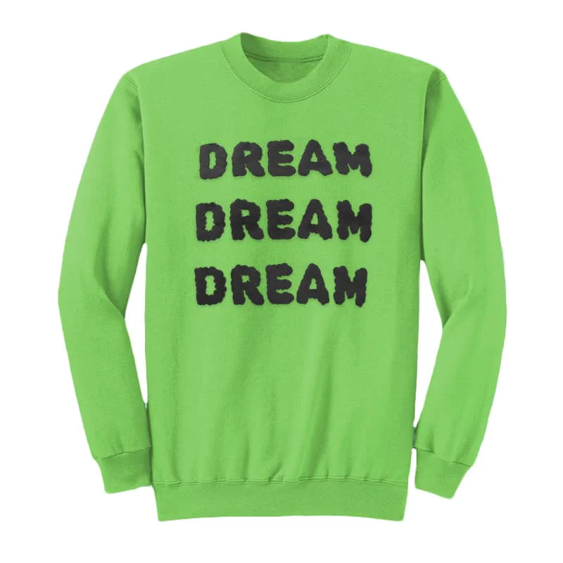 Dream Dream Dream Puff Crewneck Sweatshirt - Image 4