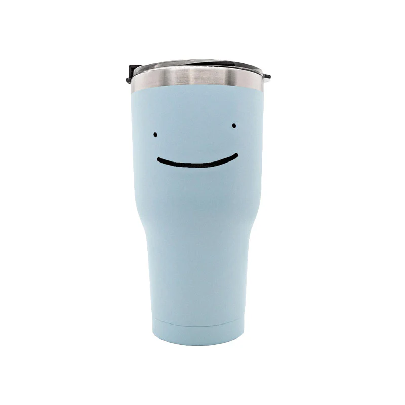 Dream Smile Blue Tumbler - Image 3