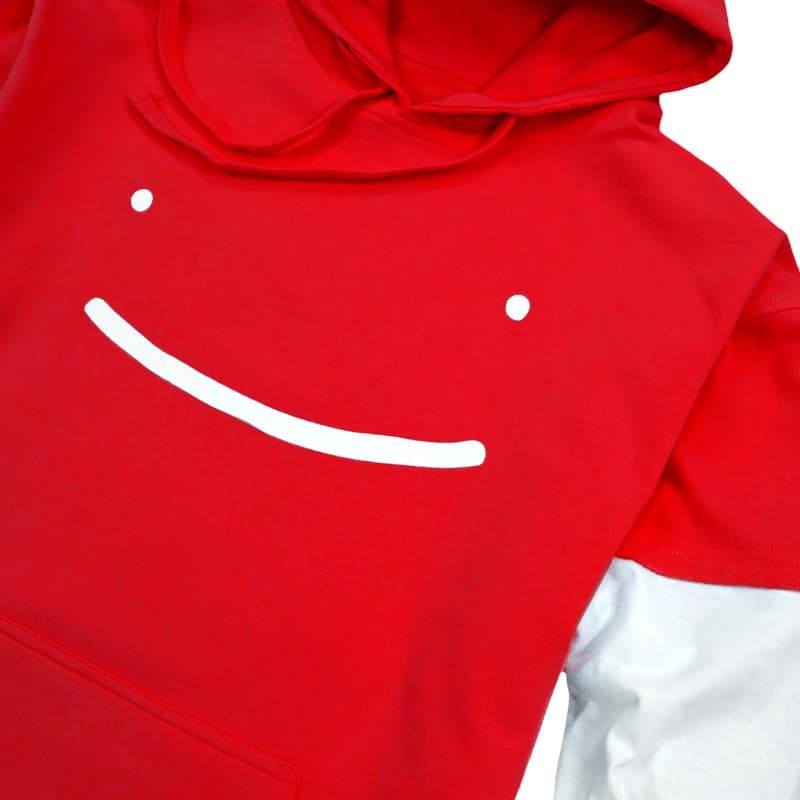 Dream Smile Layered Sleeve Pullover Hoodie - Image 11