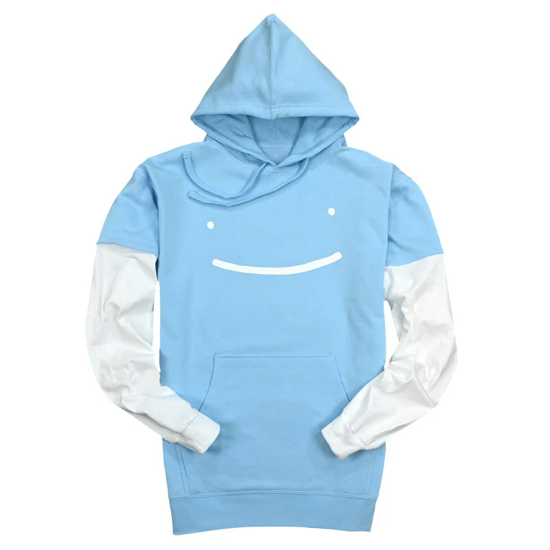 Dream Smile Layered Sleeve Pullover Hoodie - Image 13