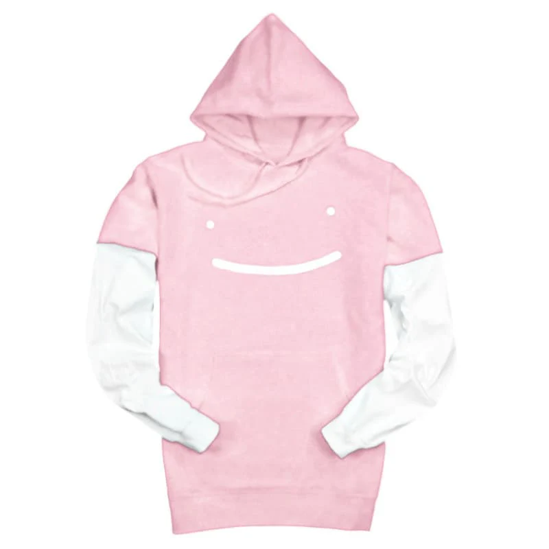 Dream Smile Layered Sleeve Pullover Hoodie - Image 14