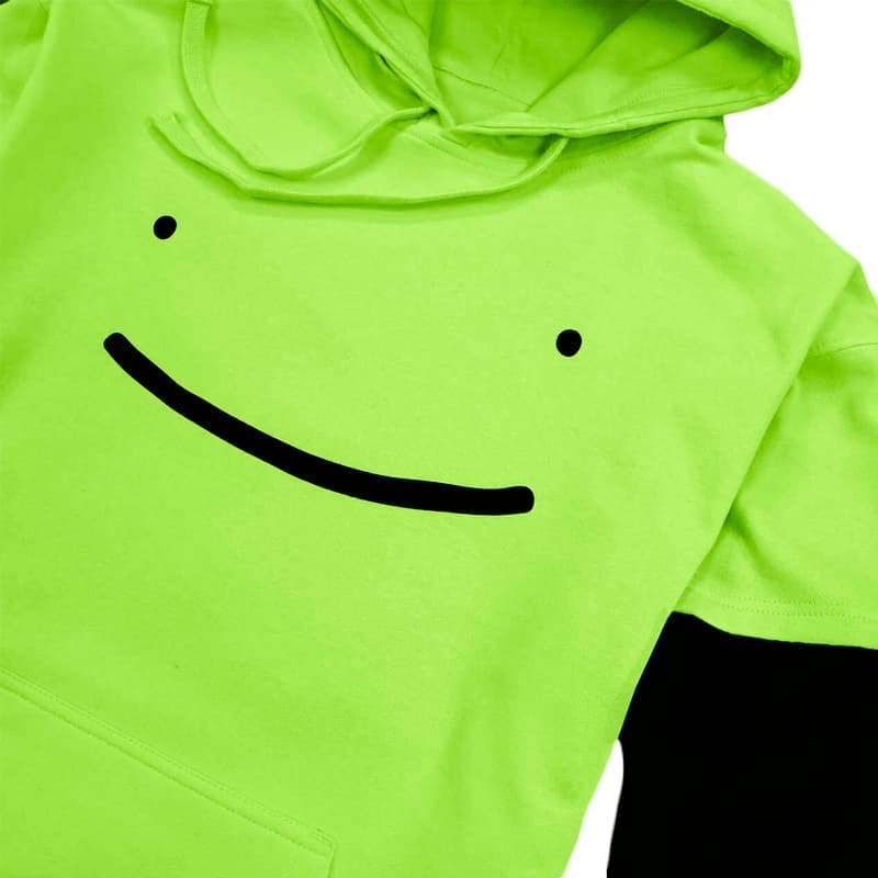 Dream Smile Layered Sleeve Pullover Hoodie - Image 9