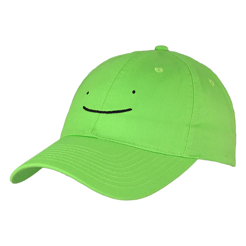 Dream Smile Lime OSFA Velcro Cap - Image 3