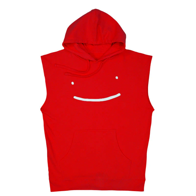Dream Smile No-Sleeve Pullover Hoodie - Image 10