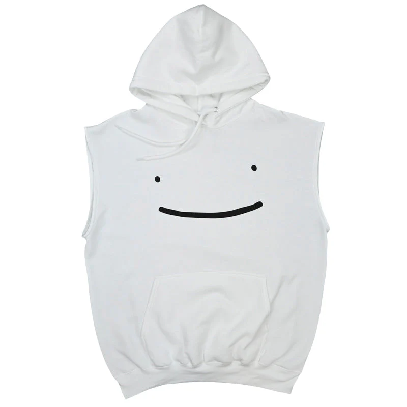 Dream Smile No-Sleeve Pullover Hoodie - Image 6
