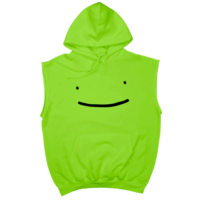 Dream Smile No-Sleeve Pullover Hoodie - Image 8