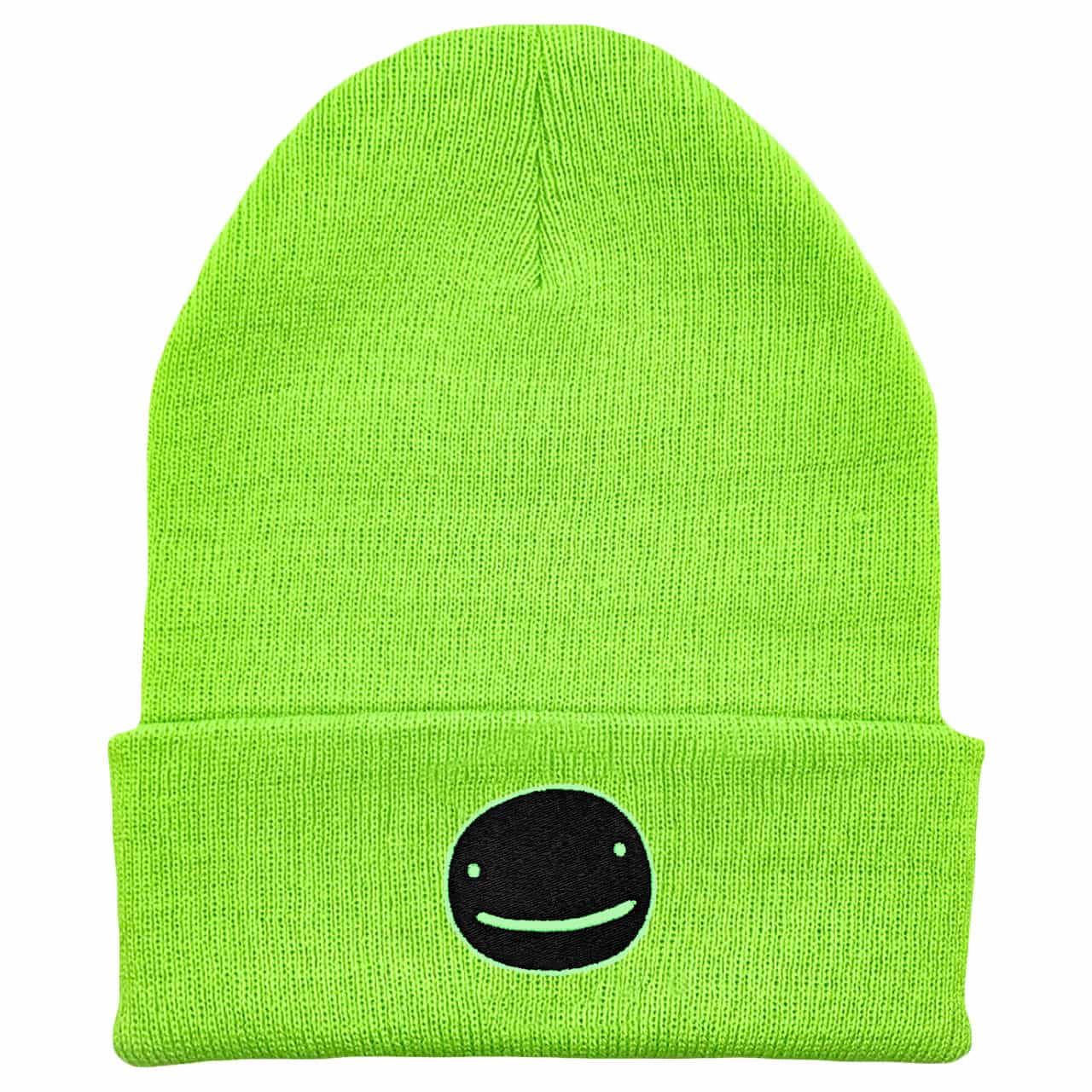 Dream Smiley Face Cuffed Beanie - Image 3