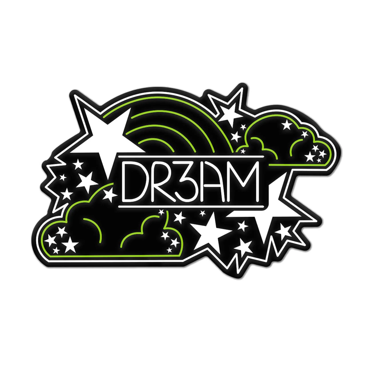 Dream Stars and Rainbows Sticker - Image 3