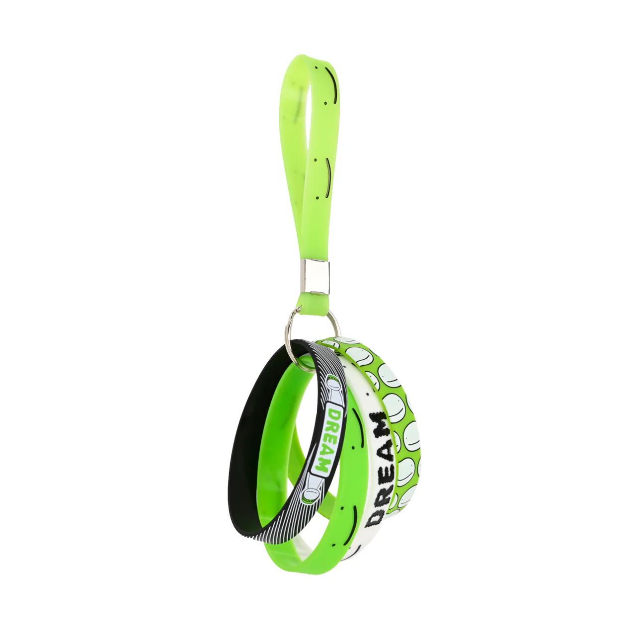 Dream Wristbands 5-pack Lime Smiles - Image 2