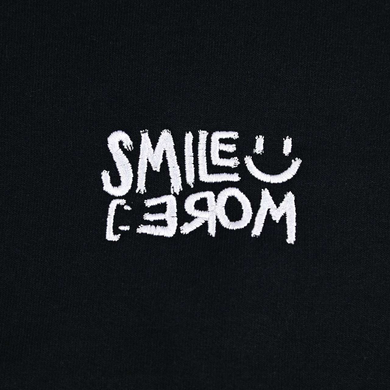 Dream January MEMBERS ONLY Smile More Embroidered Sweatshirt - Image 3